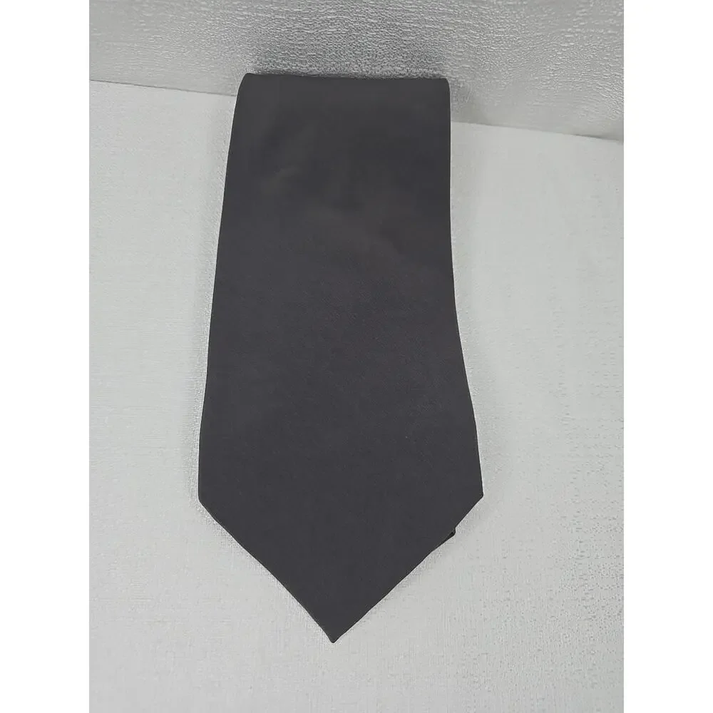 Cezani Solid Gray Hand Made Men’s Neck Tie Soft And Sharp 59